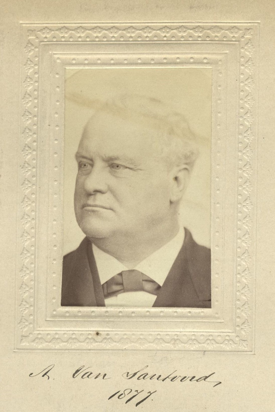 Member portrait of Alfred Van Santvoord